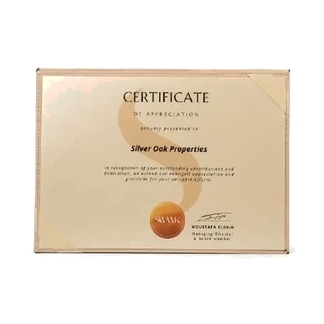 Silver Oak Properties award
